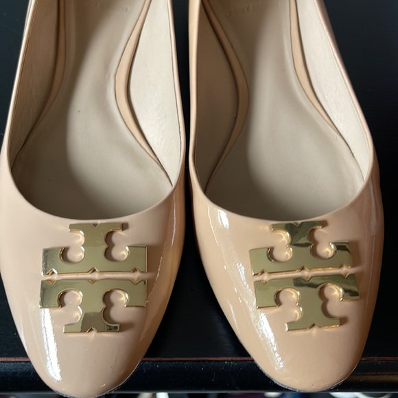 Tory Burch Raleigh ballet flat patent leather size 7 comes with box and dust bag - Picture 4 of 13